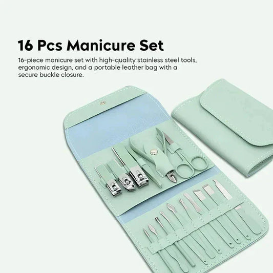 Manicure Set Professional Nail Clippers Pedicure Kit