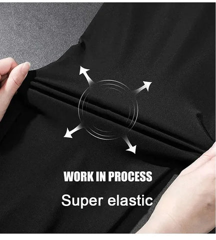 Mens High Stretch Skinny Lycra Pants Buy1