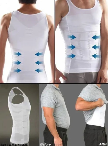 Mens Solid Compression Flexvest 299