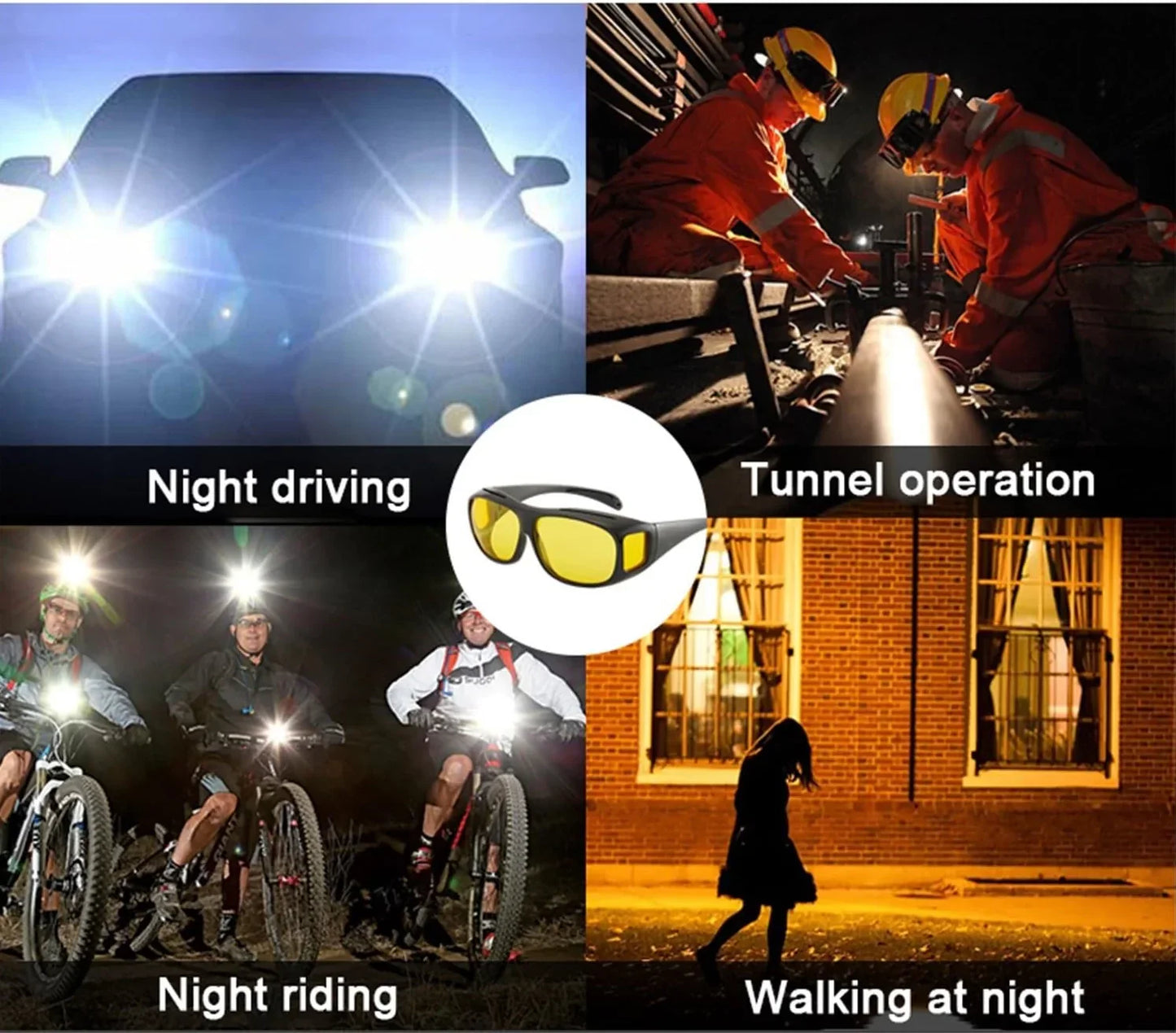 Night Glasses Bluetooth Anti Glare Vision