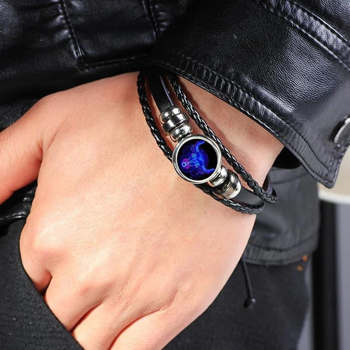 Adjustable Zodiac Sign Manifestation Bracelet Energized 249