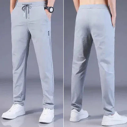 Mens High Stretch Skinny Lycra Pants Buy1
