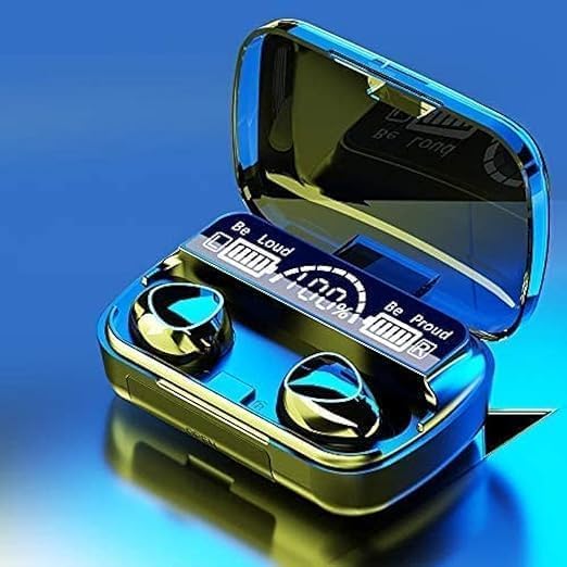 Wireless Bluetooth Earbuds with Noise Reduction & Usable Powerbank