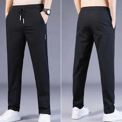 Mens High Stretch Skinny Lycra Pants Buy1