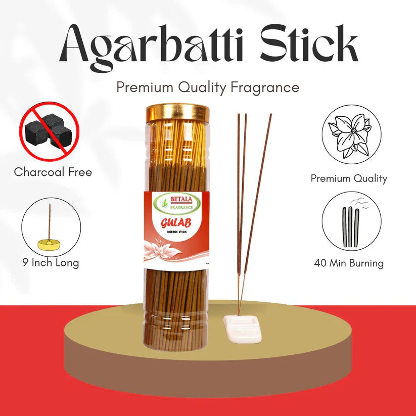 Chandan Gulab Lavender Oudh Agarbatti Promotional Bundle