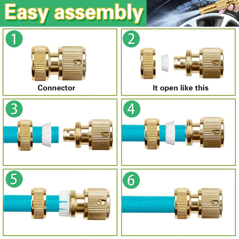 Nozzle Brass Water Spray Duty Pressure Washer