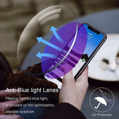 Power Glasses Rimless One Auto Focus Reading
