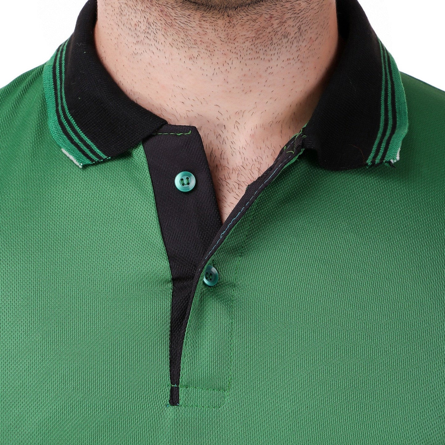 Fabric Polo Neck Shirts 599