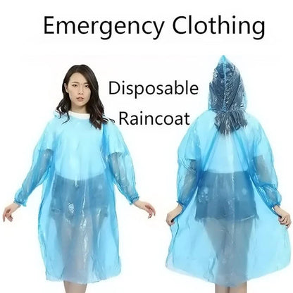 Fully Reusable Wallet Rain Card Coat Set