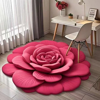 Floral Plush Diatomaceous Earth Floor Mat 399
